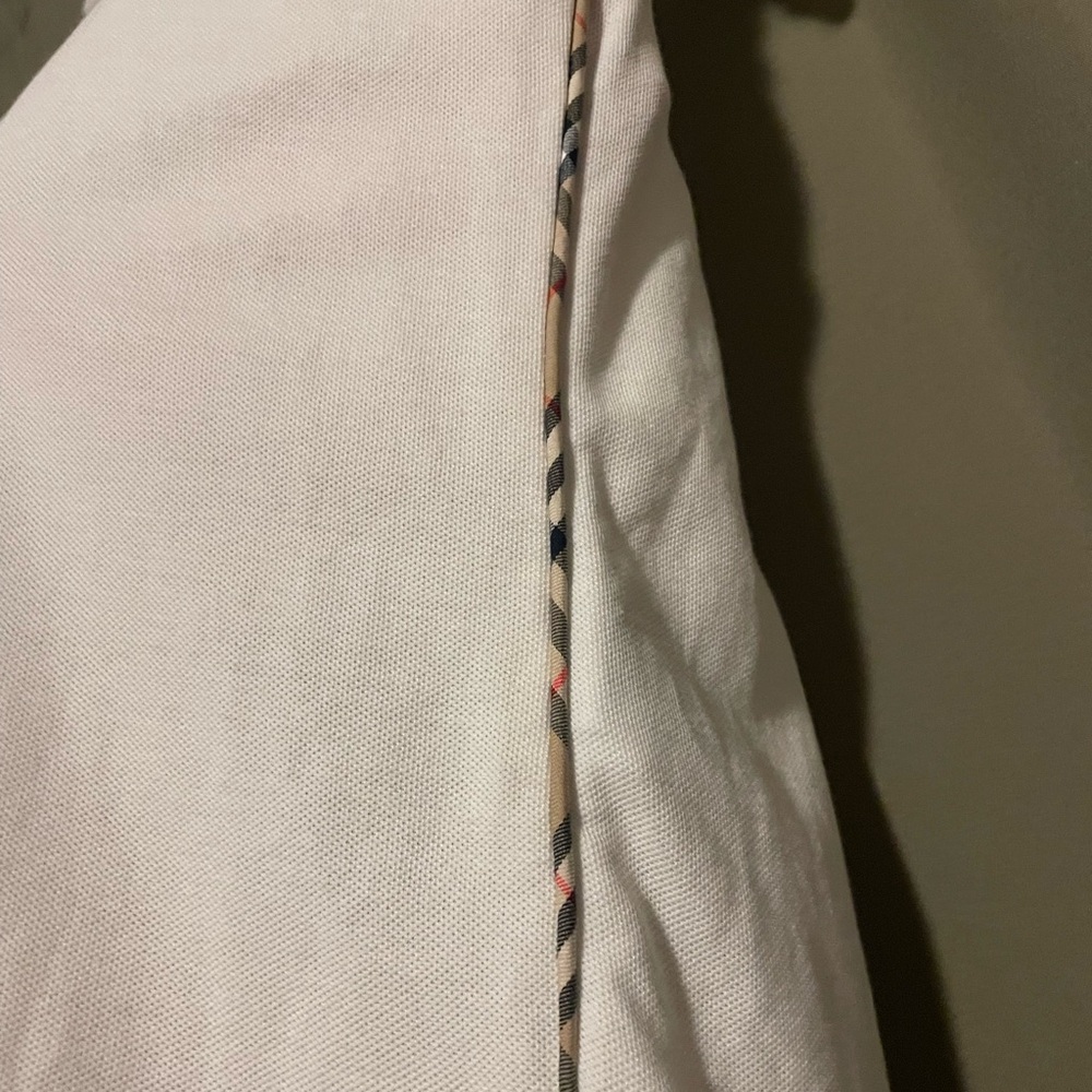 Burberry Golf Women’s Polo Shirt Burberry Check Trim - Picture 5 of 7